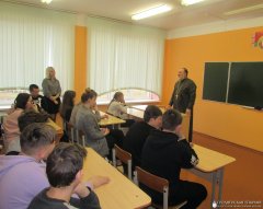 Встреча учащихся Шиловичской средней школы со священником Встреча учащихся Шиловичской средней школы со священником