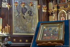 В праздник Входа Господня в Иерусалим архиепископ Артемий возглавил праздничное богослужение в Покровском соборе