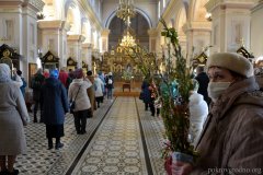 В праздник Входа Господня в Иерусалим архиепископ Артемий возглавил праздничное богослужение в Покровском соборе