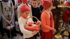 Пасха в воскресной школе Покровского собора