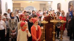 Пасха в воскресной школе Покровского собора