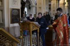 В день празднования иконы "Неупиваемая Чаша" братчики общества трезвости "Покровское" дали обеты трезвости