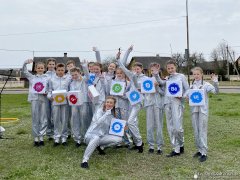 В центре агрогородка Озеры прошло праздничное мероприятие в честь Святой Пасхи