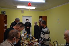 Велiкодная вячэра ў "Доме начнога прабывання" г.Гродна