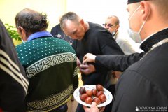 Велiкодная вячэра ў "Доме начнога прабывання" г.Гродна