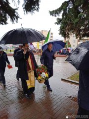 Настоятель храма агрогородка Обухово принял участие в митинге, посвященному Дню победы Настоятель храма агрогородка Обухово принял участие в митинге, посвященному Дню победы