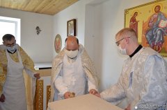 Асвячэнне храма ў гонар святога велікамучаніка і цаліцеля Панцеляімана ў аг. Пархімаўцы Асвячэнне храма ў гонар святога велікамучаніка і цаліцеля Панцеляімана ў аг. Пархімаўцы