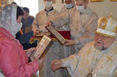 Асвячэнне храма ў гонар святога велікамучаніка і цаліцеля Панцеляімана ў аг. Пархімаўцы Асвячэнне храма ў гонар святога велікамучаніка і цаліцеля Панцеляімана ў аг. Пархімаўцы