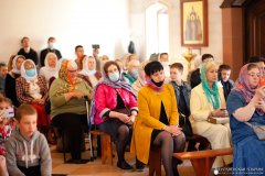 Дабрачынны Велікодны канцэрт адбыўся ў дамавым храме ў гонар Свяціцеля Мікалая Цудатворцы 