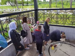 2"А" и 2"Б" воскресной школы Покровского собора посетили Жировичский монастырь