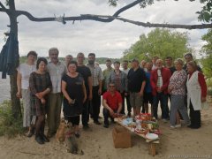 Духовник и братчики православного общества трезвости «Покровское» посетили торжества в честь 10-летия общества трезвости в Мозыре