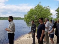 Духовник и братчики православного общества трезвости «Покровское» посетили торжества в честь 10-летия общества трезвости в Мозыре