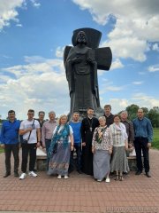 Духовник и братчики православного общества трезвости «Покровское» посетили торжества в честь 10-летия общества трезвости в Мозыре