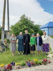 Духовник и братчики православного общества трезвости «Покровское» посетили торжества в честь 10-летия общества трезвости в Мозыре