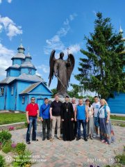 Духовник и братчики православного общества трезвости «Покровское» посетили торжества в честь 10-летия общества трезвости в Мозыре