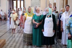 Накануне дня Святой Троицы Епископ Антоний совершил всенощное бдение в Покровском соборе