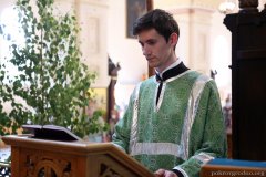 Накануне дня Святой Троицы Епископ Антоний совершил всенощное бдение в Покровском соборе