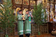 Накануне дня Святой Троицы Епископ Антоний совершил всенощное бдение в Покровском соборе