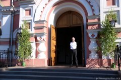 Накануне дня Святой Троицы Епископ Антоний совершил всенощное бдение в Покровском соборе