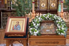 Накануне дня Святой Троицы Епископ Антоний совершил всенощное бдение в Покровском соборе