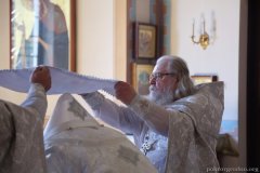 В Троицкую родительскую субботу епископ Антоний совершил Божественную литургию и панихиду в Покровском соборе