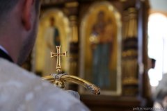 В Троицкую родительскую субботу епископ Антоний совершил Божественную литургию и панихиду в Покровском соборе