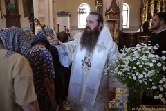 В Троицкую родительскую субботу епископ Антоний совершил Божественную литургию и панихиду в Покровском соборе