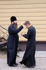 Епископ Антоний ознакомился с ходом строительных работ на приходе храма святителя Спиридона Тримифунтского