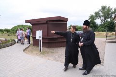 Епископ Антоний ознакомился с ходом строительных работ на приходе храма святителя Спиридона Тримифунтского