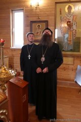 Епископ Антоний ознакомился с ходом строительных работ на приходе храма святителя Спиридона Тримифунтского