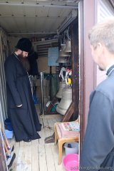 Епископ Антоний ознакомился с ходом строительных работ на приходе храма святителя Спиридона Тримифунтского