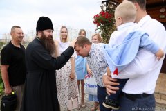 Епископ Антоний ознакомился с ходом строительных работ на приходе храма святителя Спиридона Тримифунтского