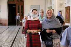 Накануне праздника Собора Всех Святых епископ Антоний совершил всенощное бдение в Покровском соборе