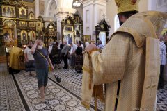 Накануне праздника Собора Всех Святых епископ Антоний совершил всенощное бдение в Покровском соборе