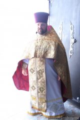 Епіскап Антоній узначаліў служэнне літургіі ў Крыжаўздзвіжанскім храме вёскі Свіслач 