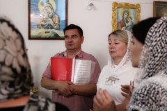 Епіскап Антоній узначаліў служэнне літургіі ў Крыжаўздзвіжанскім храме вёскі Свіслач 