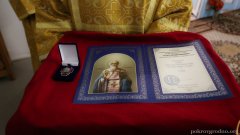 Епіскап Антоній узначаліў служэнне літургіі ў Крыжаўздзвіжанскім храме вёскі Свіслач 