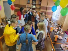 Выпуск учеников воскресной школы в Щучине