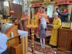 Выпуск учеников воскресной школы в Щучине