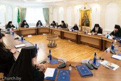 Архиепископ Артемий принял участие в заседании Синода Белорусской Православной Церкви