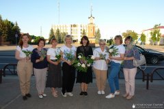 Мероприятие волонтёрской инициативы под названием «Жывая кветка» прошло в Щучине