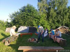 Трудовой семестр на приходе храма иконы Божией Матери «Всех скорбящих Радость» г. Мосты