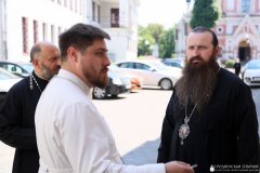 Управляющий Гродненской епархией ознакомился с работой Социального отдела 