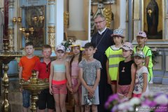 Воспитанники летнего лагеря посетили храм поселка Зельва