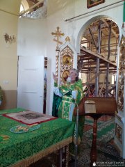 Престольный праздник Свято-Троицкой церкви поселка Россь