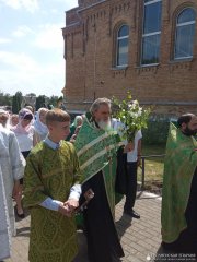 Престольный праздник Свято-Троицкой церкви поселка Россь