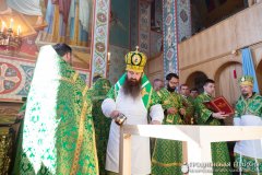 Епископ Антоний принял участие в освящении храма Рождества Пресвятой Богородицы в Солигорске