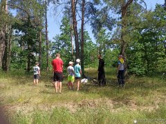 Скаутский отряд прихода храма Святителя Николая Чудотворца г. Волковыска отправился в "мини- экспедицию"