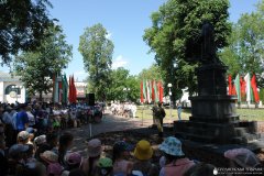 Заупокойная молитва и митинг прошли в городе Щучине