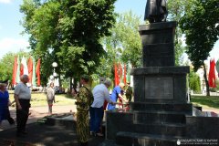 Заупокойная молитва и митинг прошли в городе Щучине